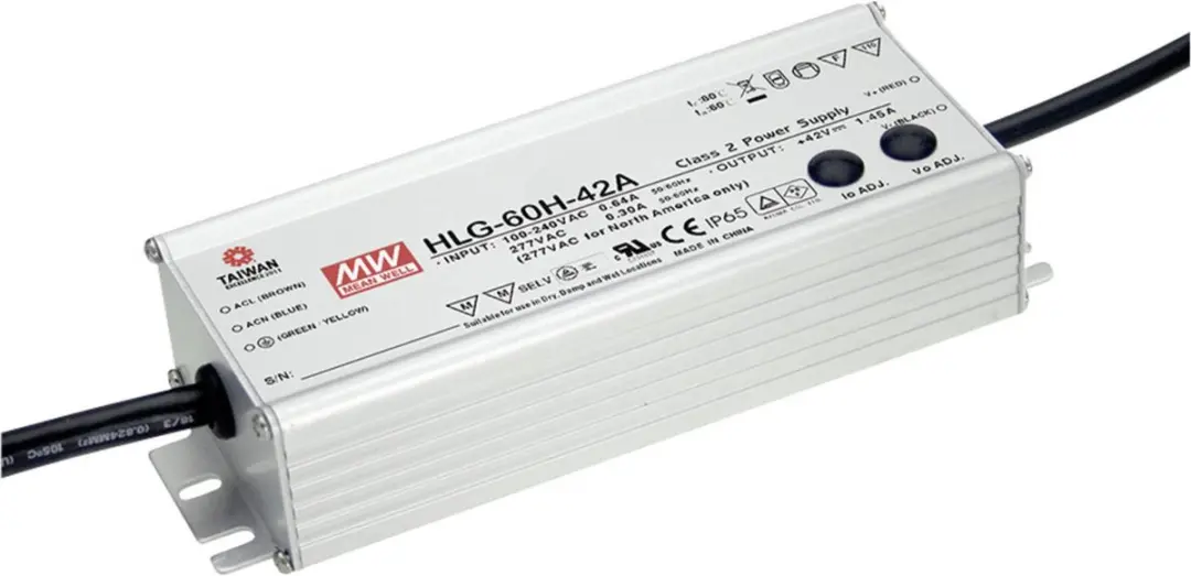 Mean Well HLG-60H-C350A LED-driver, LED-transformator Constante stroomsterkte 70