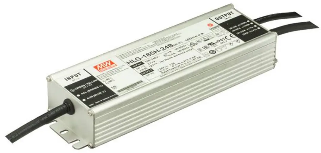 Mean Well HLG-185H-24B LED-driver - 187W - afbeelding 3 van 3