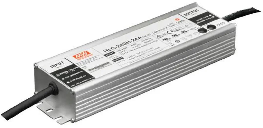 Mean Well HLG-240H-24A LED-driver - 240W - 24V - afbeelding 4 van 5