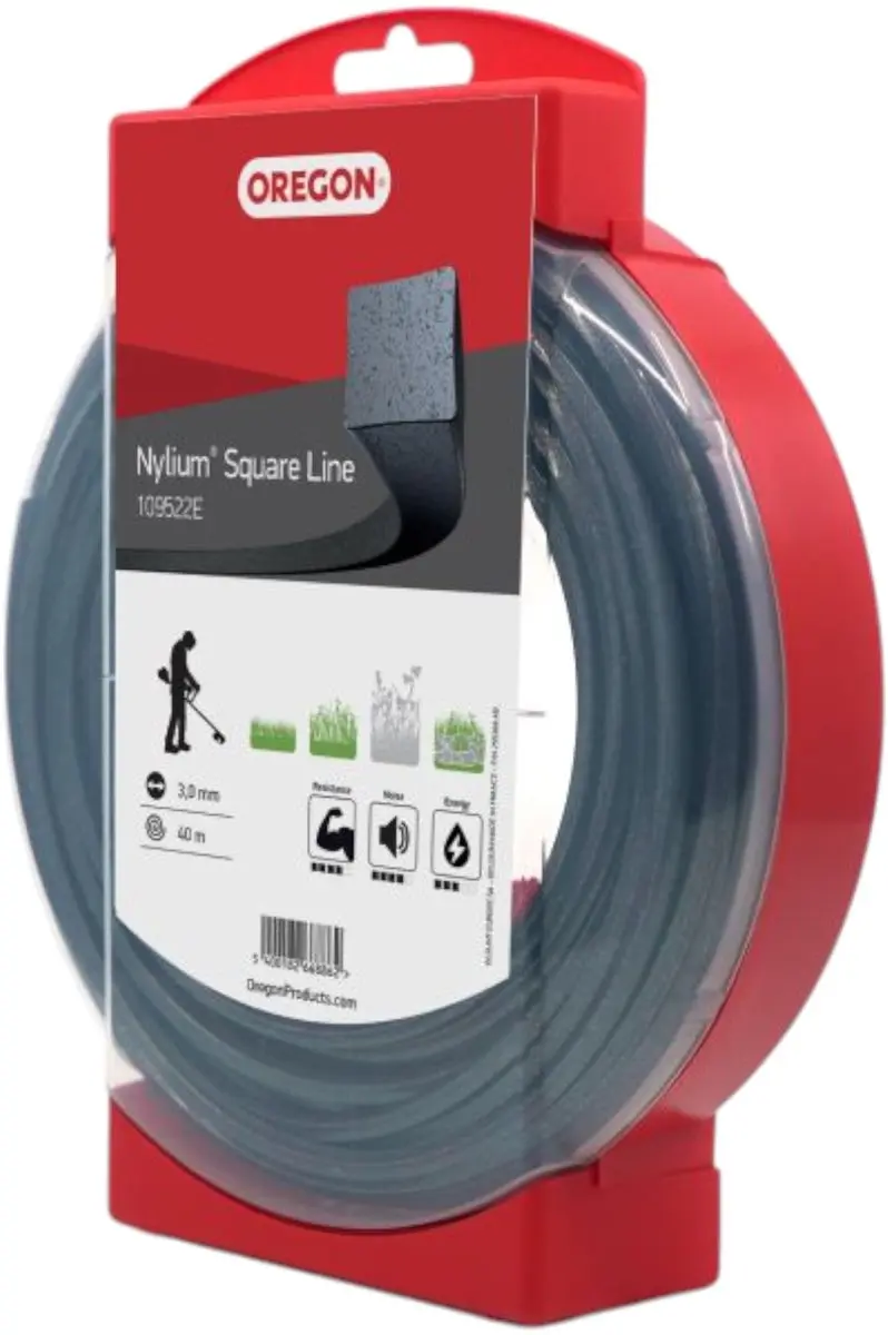 Oregon AluMax Trimmerdraad 3,0 mm x 40 m 109522E - afbeelding 4 van 5