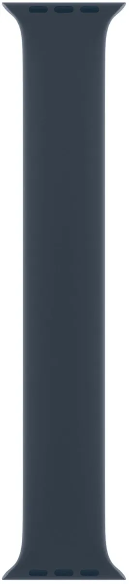 Apple Siliconen Solobandje Storm Blue - Maat 7 - 44/45/46/49mm