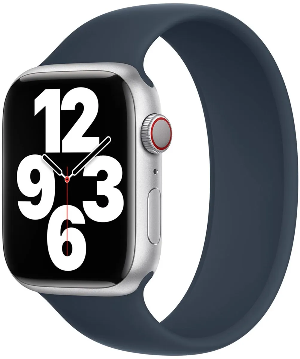 Apple Siliconen Solobandje Storm Blue