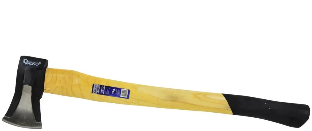 GEKO Bijl met houten steel