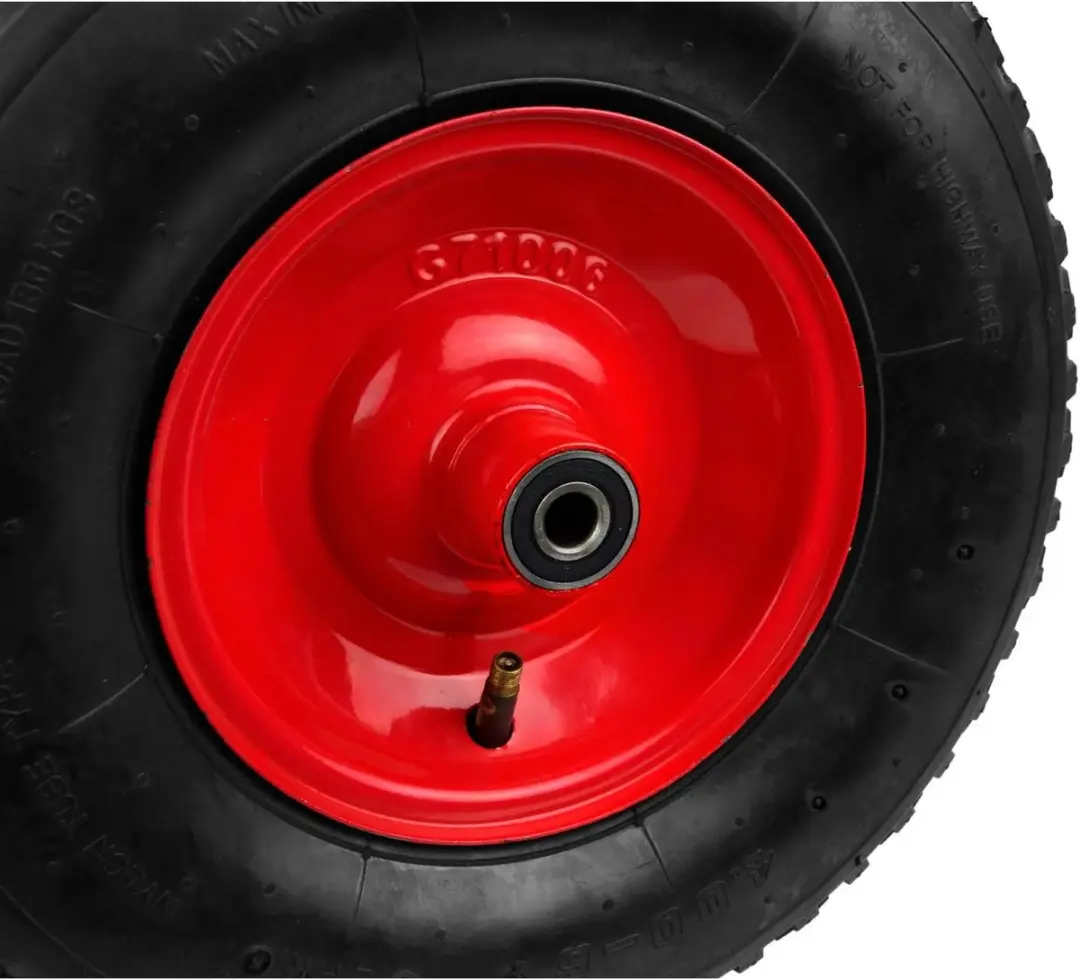 GEKO Rubberwiel G71006 Kruiwagen - 320mm - 90kg draagkracht - afbeelding 2 van 6