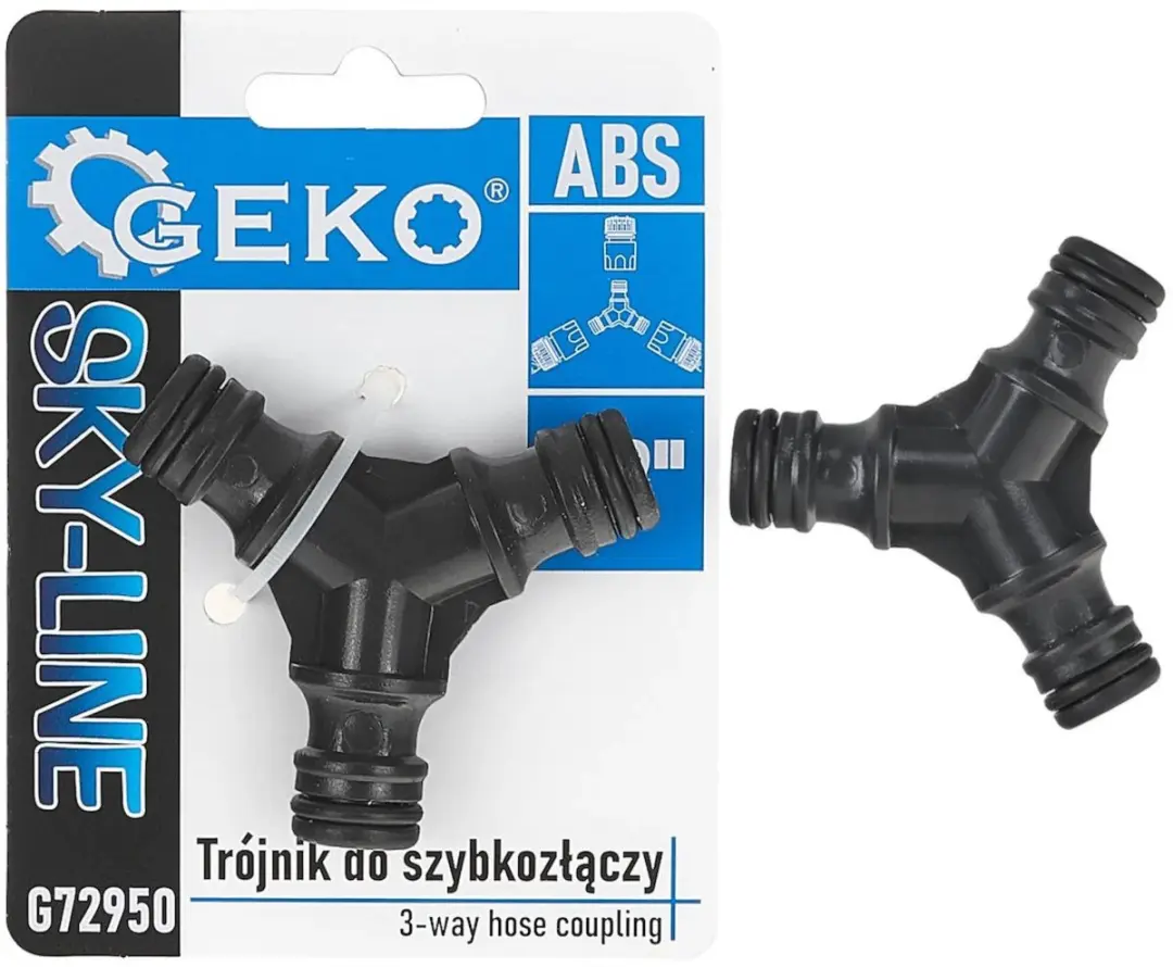 GEKO 3-weg slangverdeler