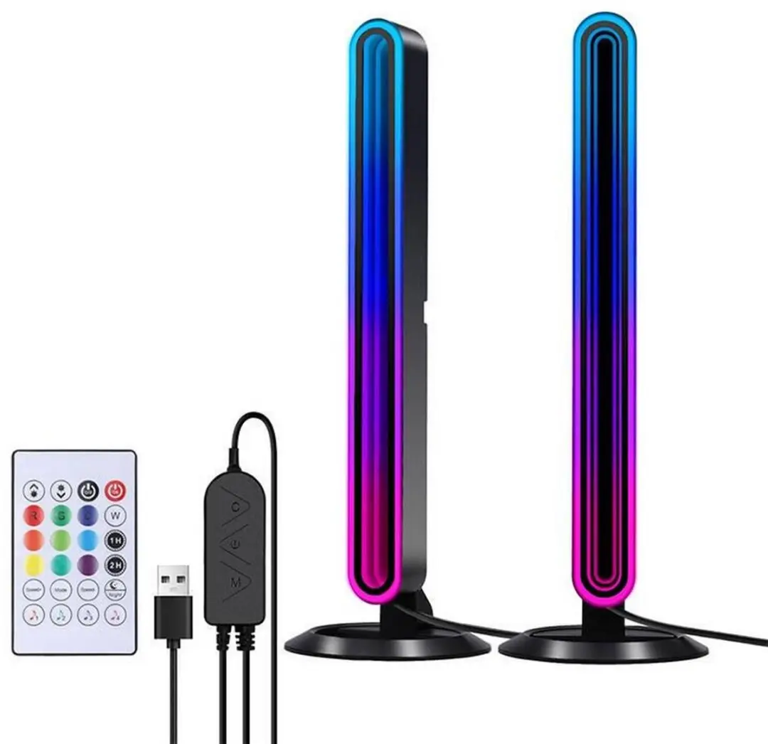 BlitzWolf BW-AL1 LED Bureaulamp - 2x5W RGB - afbeelding 2 van 3