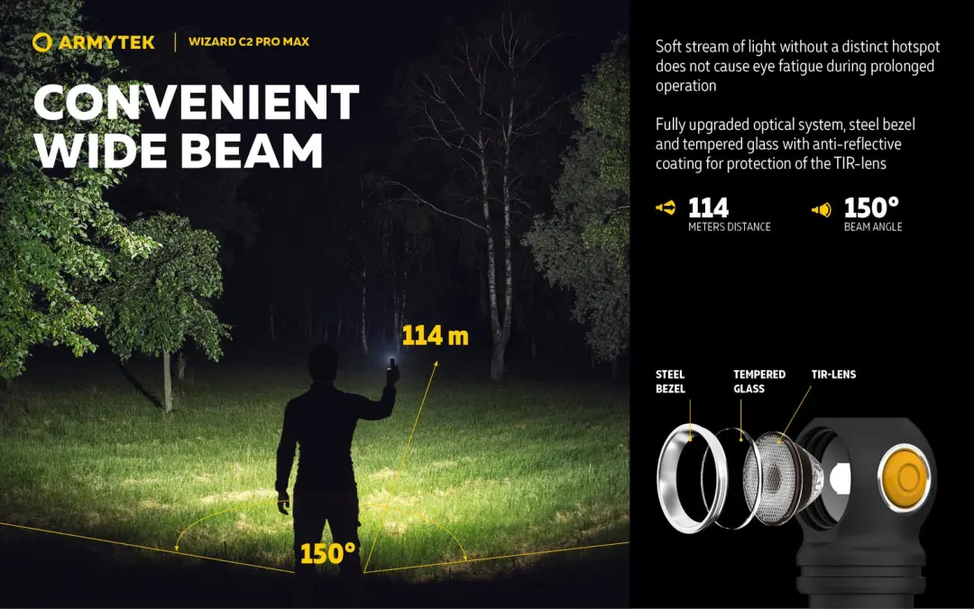 Armytek Wizard C2 Pro Max White Zaklamp - 4000lm - F06701PC - afbeelding 3 van 6
