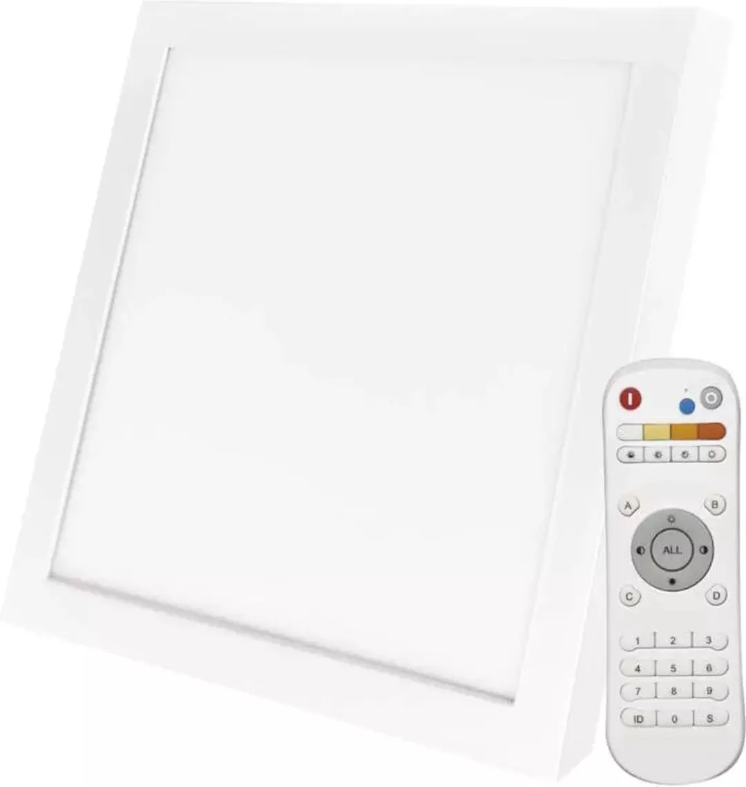 EMOS RIVI LED-plafondlamp ZM5171 - 20W - 30x30cm - Dimbaar - afbeelding 4 van 6