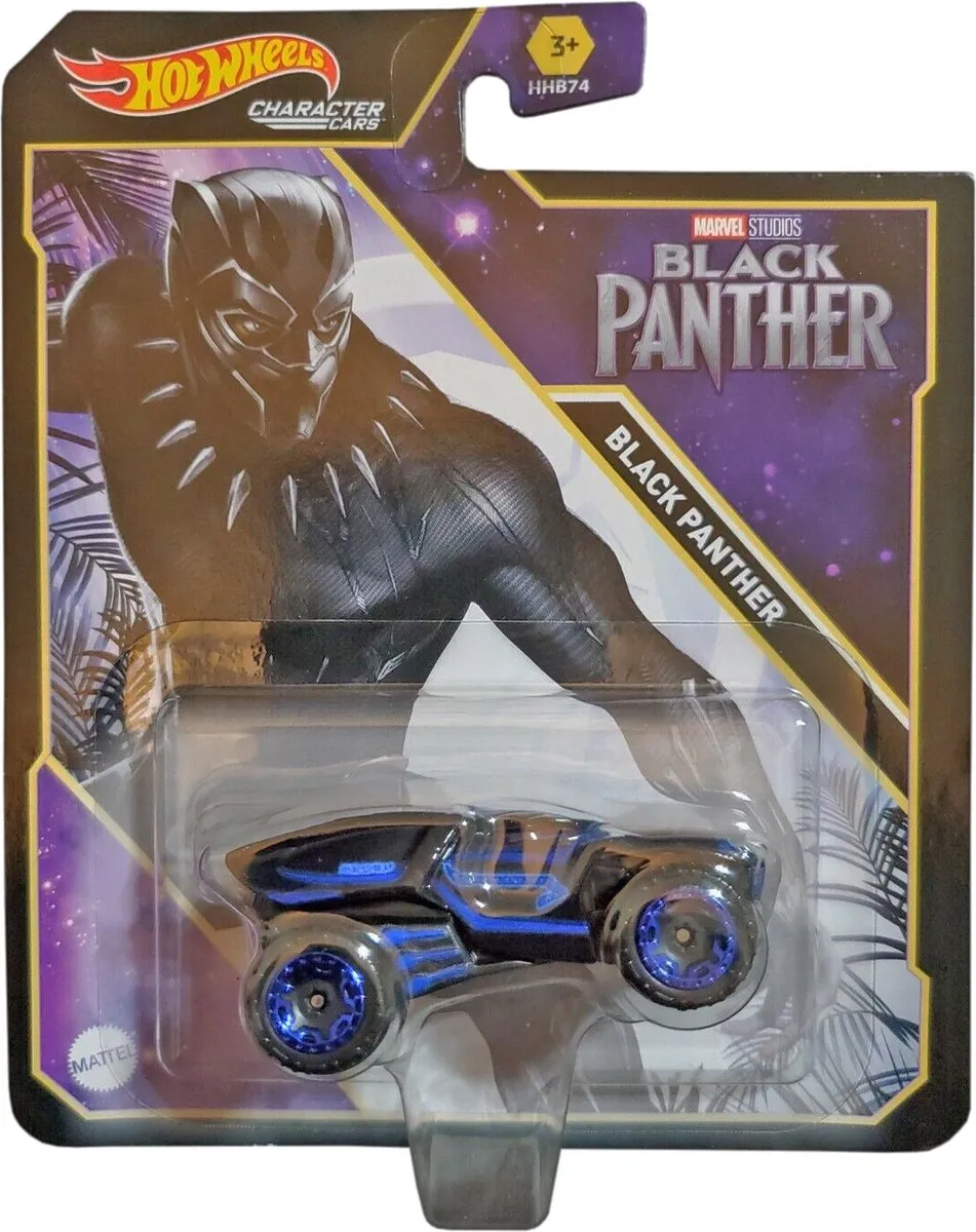 Marvel Hot Wheels Black Panther