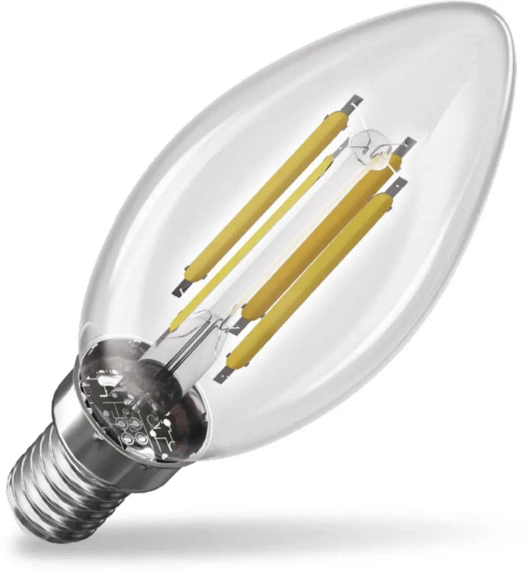Emos ZF3A42 LED-lamp Filament Kaars E14