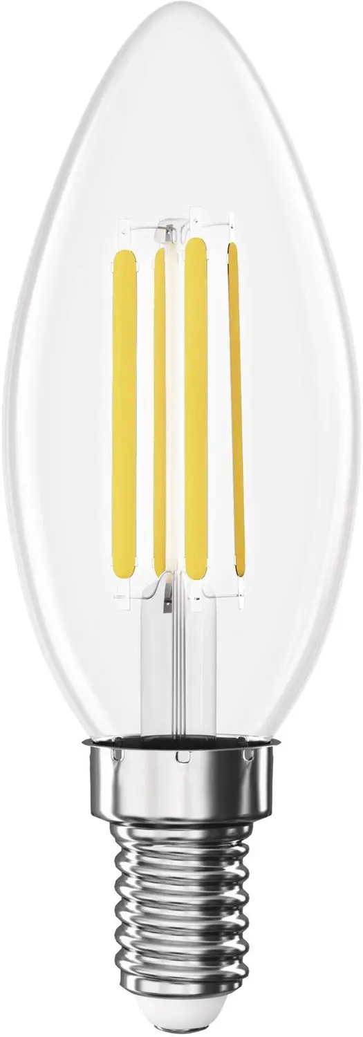 Emos ZF3A42 LED-lamp Filament Kaars E14 - 3,8W - Warm wit - afbeelding 5 van 6
