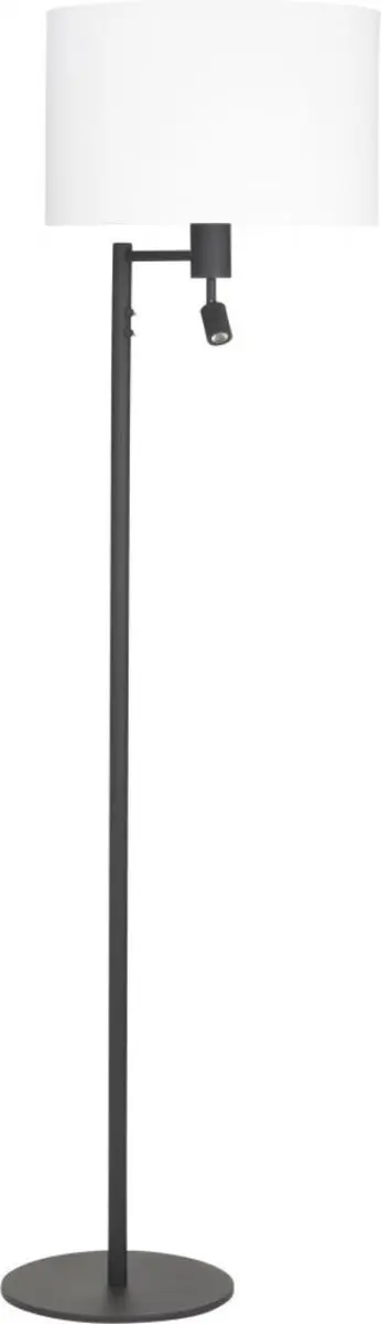 Highlight Havana Vloerlamp met Leeslamp - E27 - 160cm - afbeelding 4 van 6