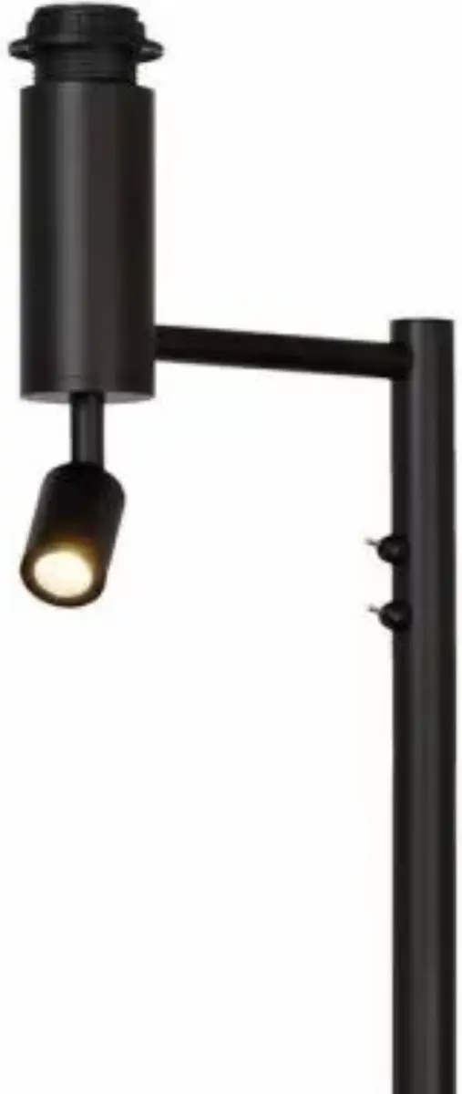 Highlight Havana Vloerlamp met Leeslamp - E27 - 160cm - afbeelding 3 van 6