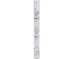Decoris Glazen Kerstballen 3cm