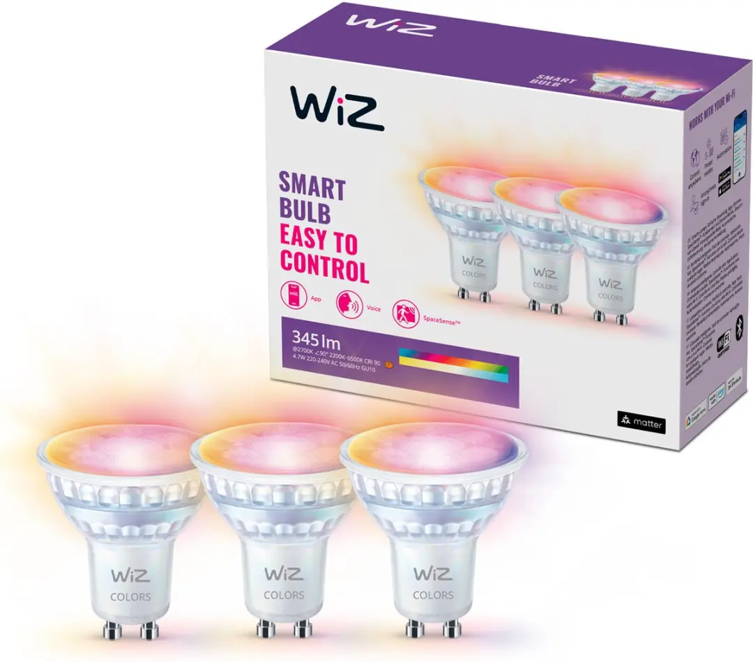WiZ Slimme GU10 LED Spot 5W