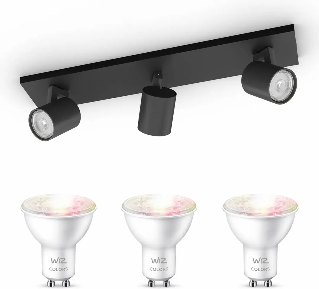 WiZ Runner Opbouwspot (Zwart)