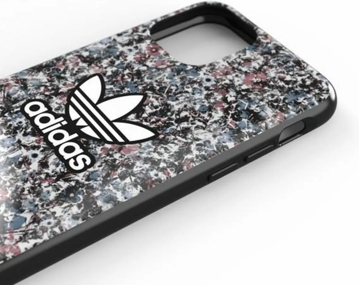 Adidas Snap Case Belista Flower TPU - iPhone 11 Pro - Zwart