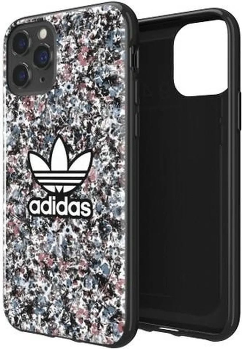 Adidas Snap Case Belista Flower TPU - iPhone 11 Pro - Zwart