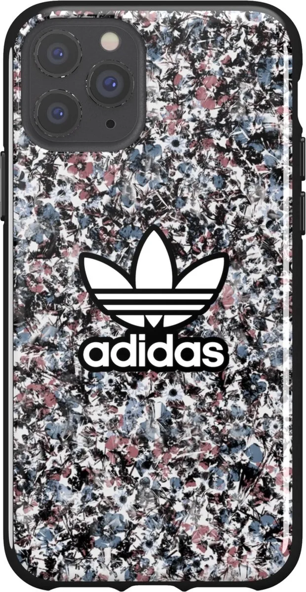 Adidas Snap Case Belista Flower TPU - iPhone 11 Pro - Zwart