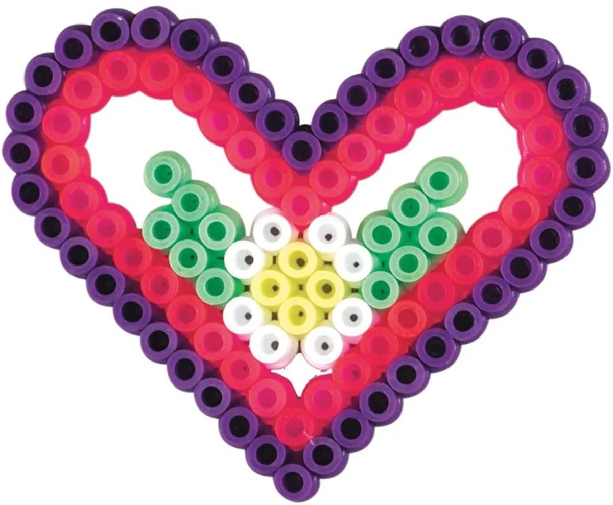 Hama Pegboard Blister - 4 Vormen - Wit