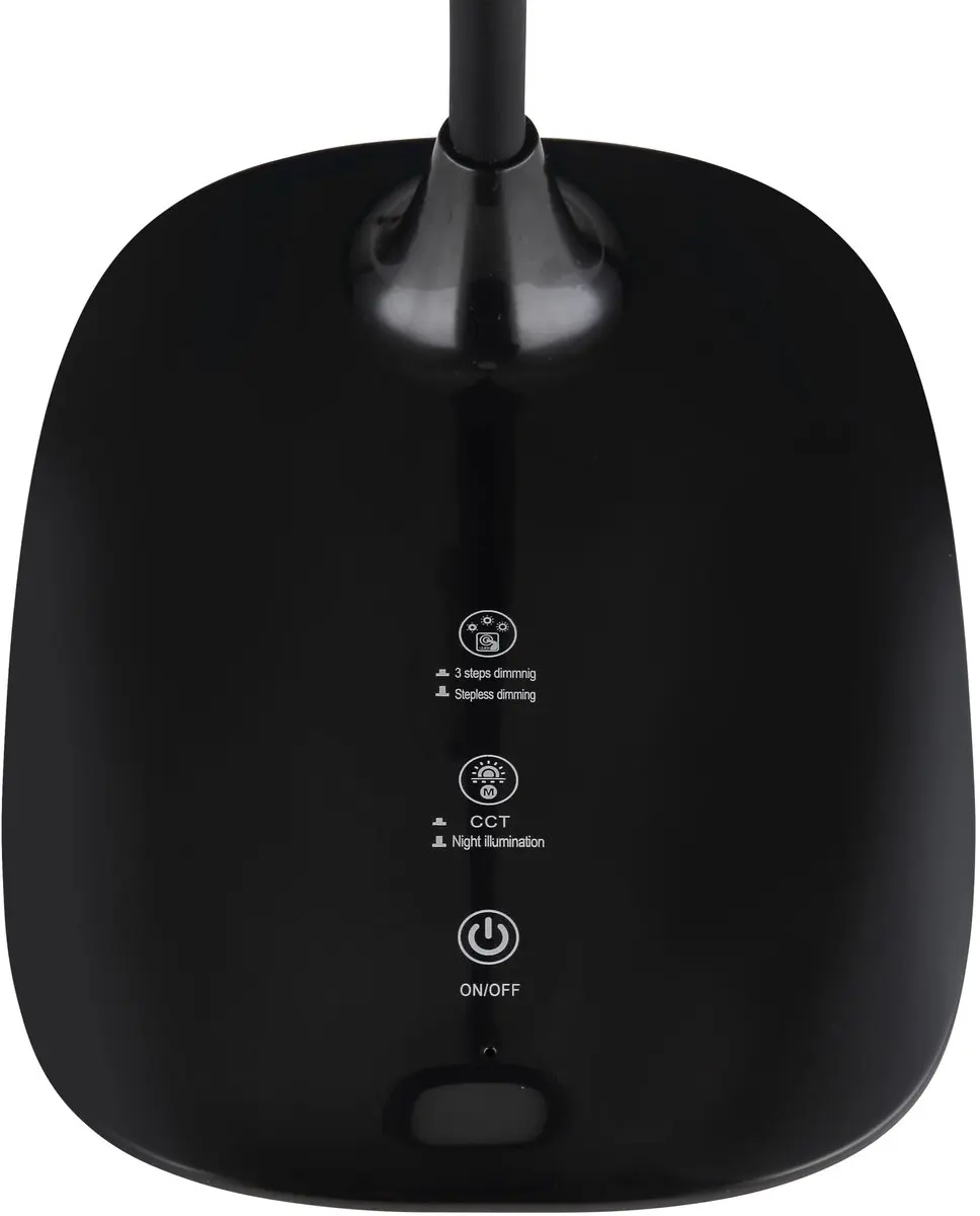 Globo Botal Bureaulamp 58455B - 9W LED - Zwart - afbeelding 4 van 6