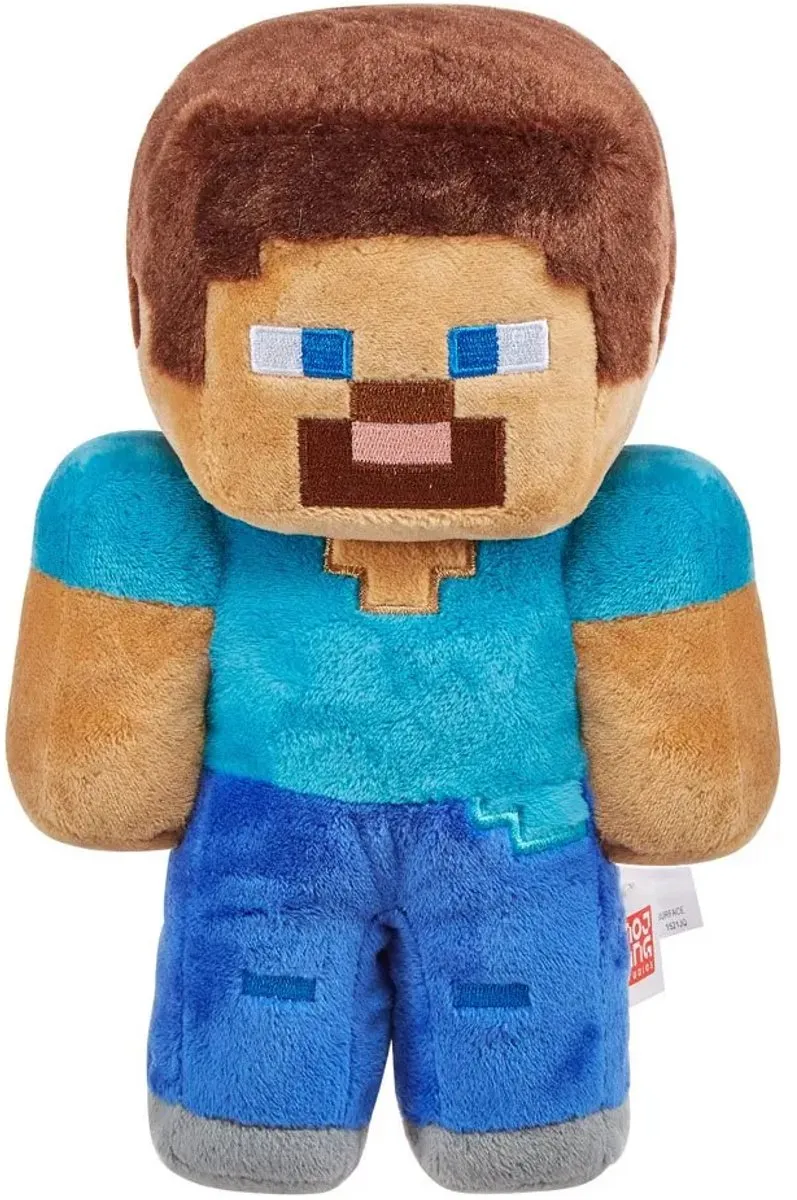 Minecraft Pluche Steve Knuffel 15cm