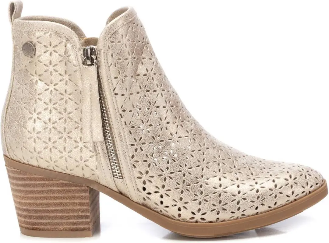 Refresh 172784 Booties Met Hak Beige EU 38 Vrouw