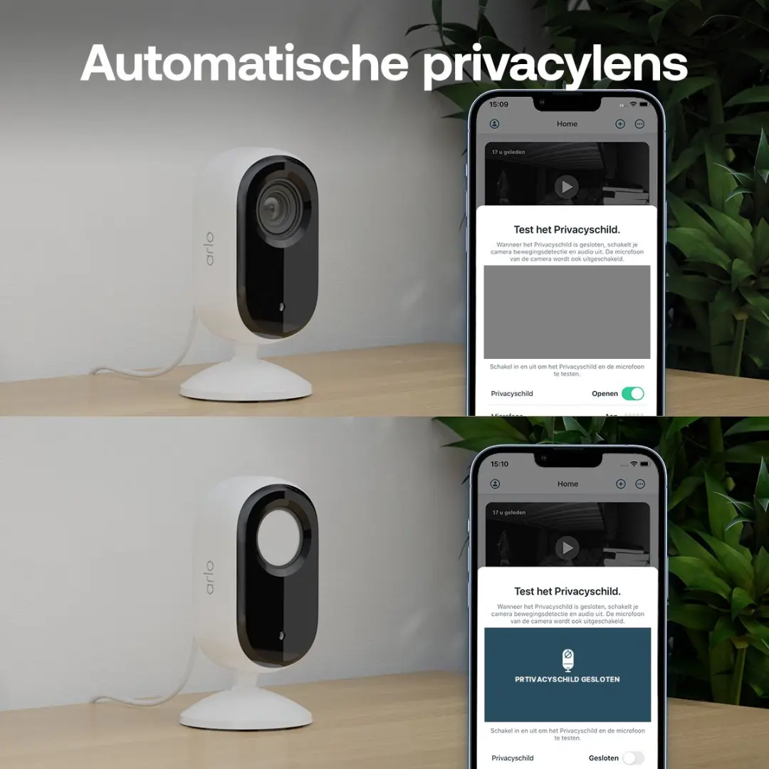 Arlo Essential3 VMC3070-100EUS Beveiligingscamera - Wit - afbeelding 3 van 6