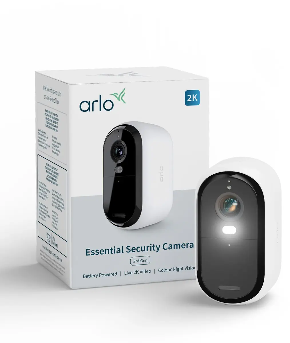 Arlo Essential 3 2K beveiligingscamera VMC3080-100EUS