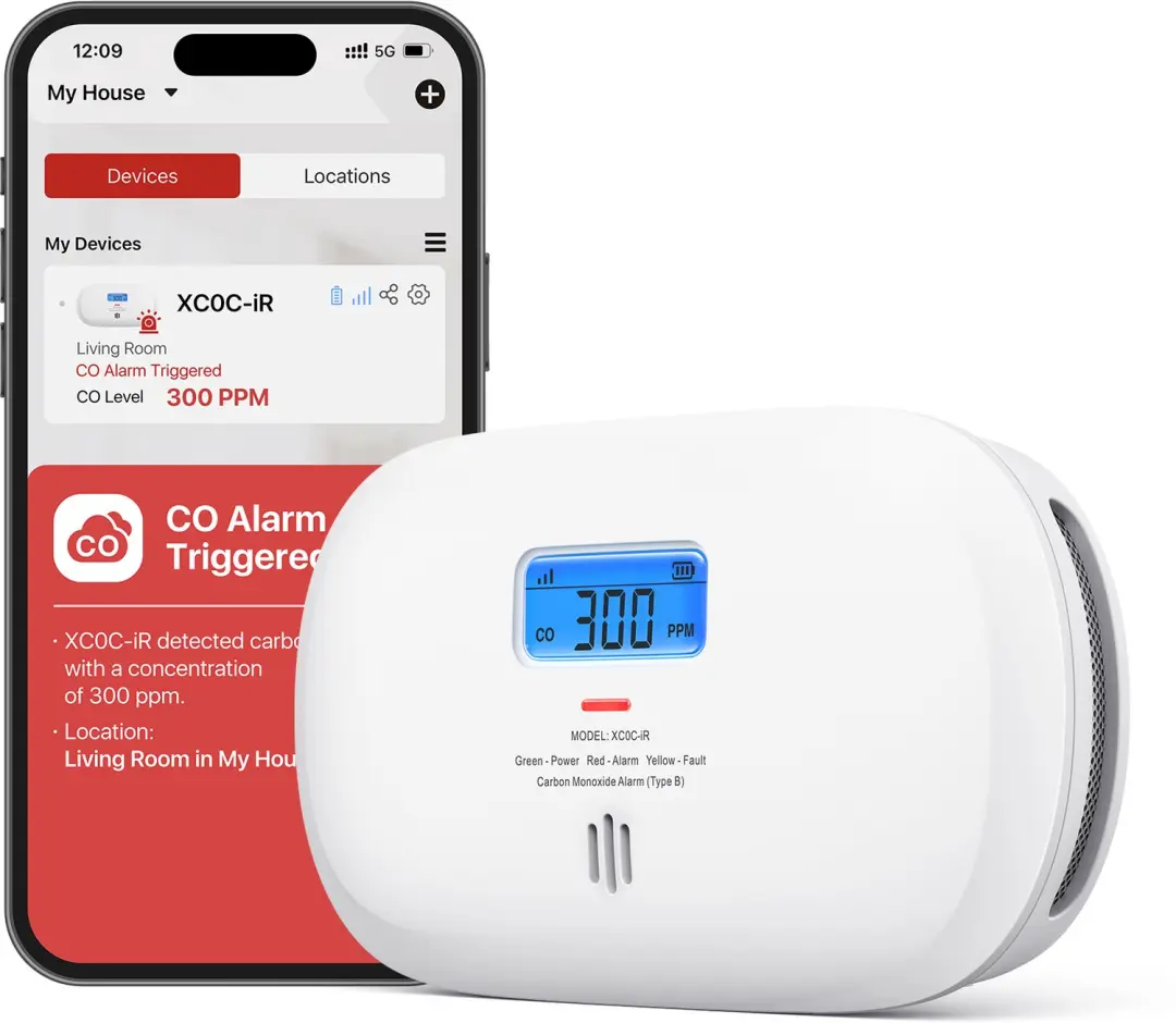 X-Sense XC0C-iR Slimme koolmonoxidemelder met WiFi