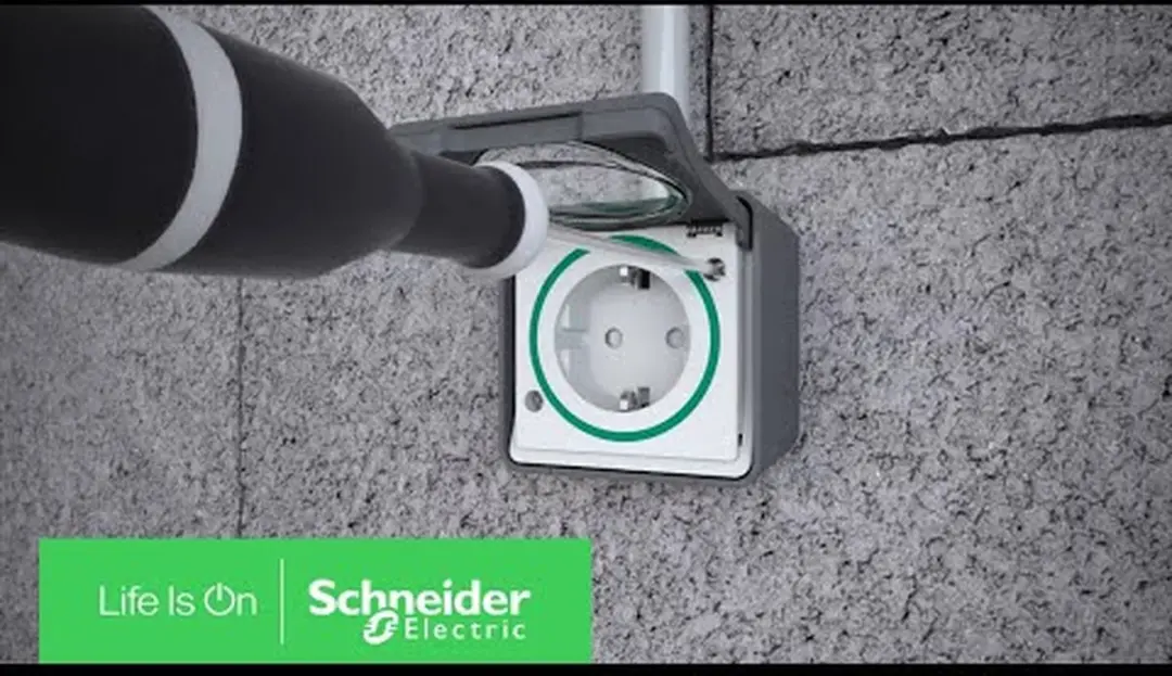 Schneider Electric Mureva ENN05010 Kabeldoos - Grijs-wit - afbeelding 2 van 4
