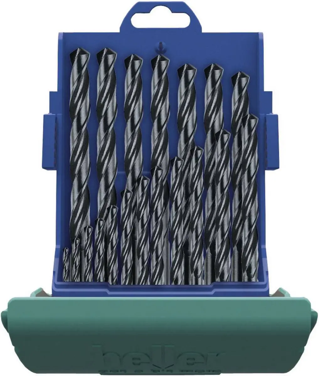Heller 17737 5 HSS Metaal-spiraalboorset - 19-delig - afbeelding 6 van 6