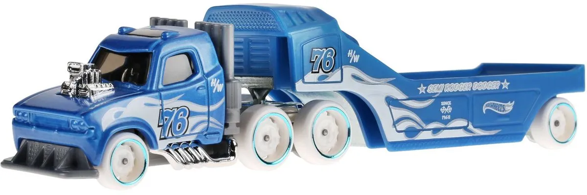 Mattel Hot Wheels Scania Rally Truck Transporter - HYT56 - Multicolor