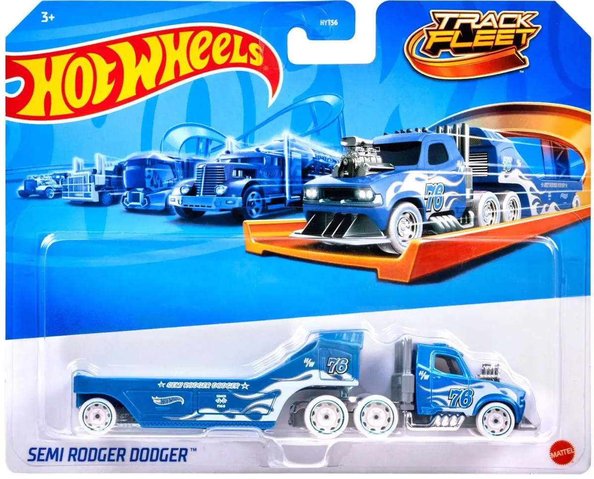 Mattel Hot Wheels Scania Rally Truck Transporter - HYT56 - Multicolor