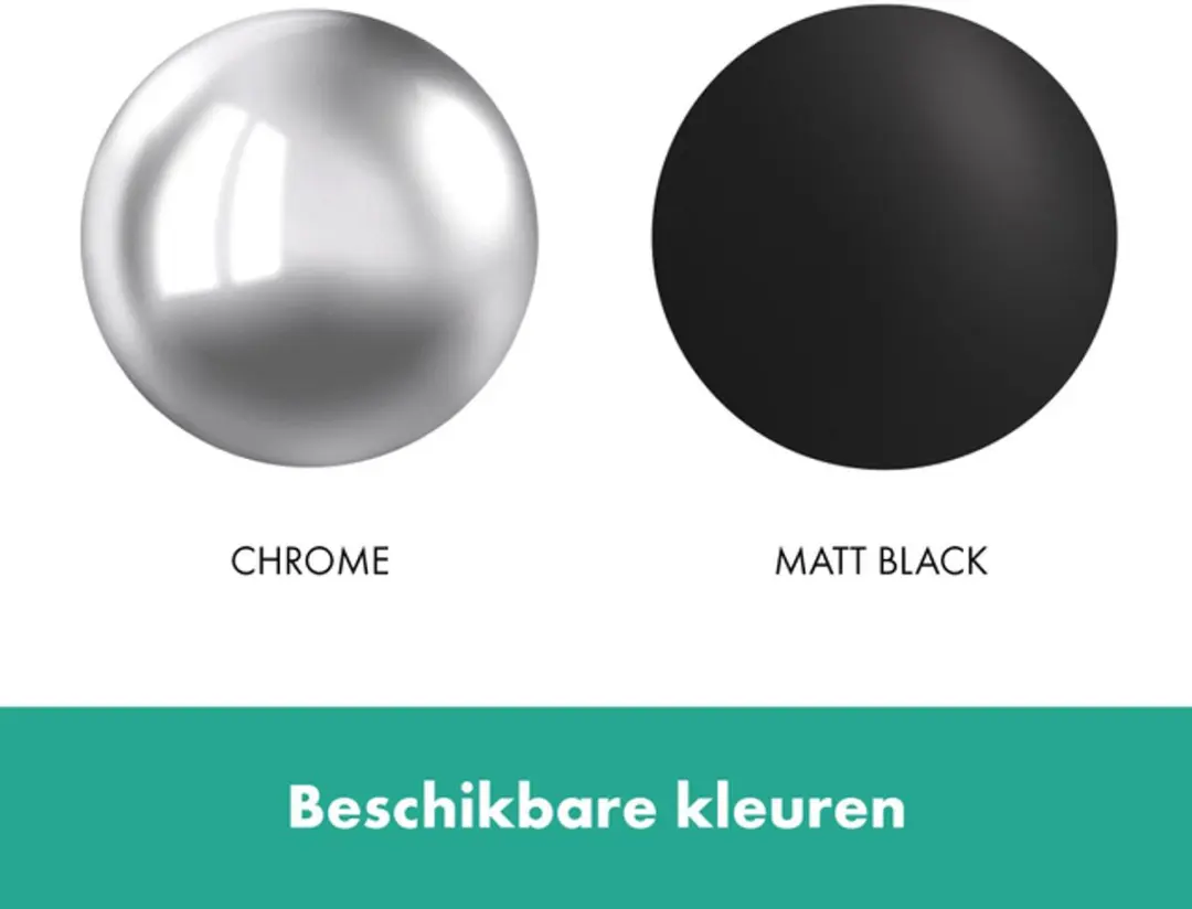 Hansgrohe Logis 1-gats Bidetkraan 100 met Waste - Chroom - afbeelding 2 van 5