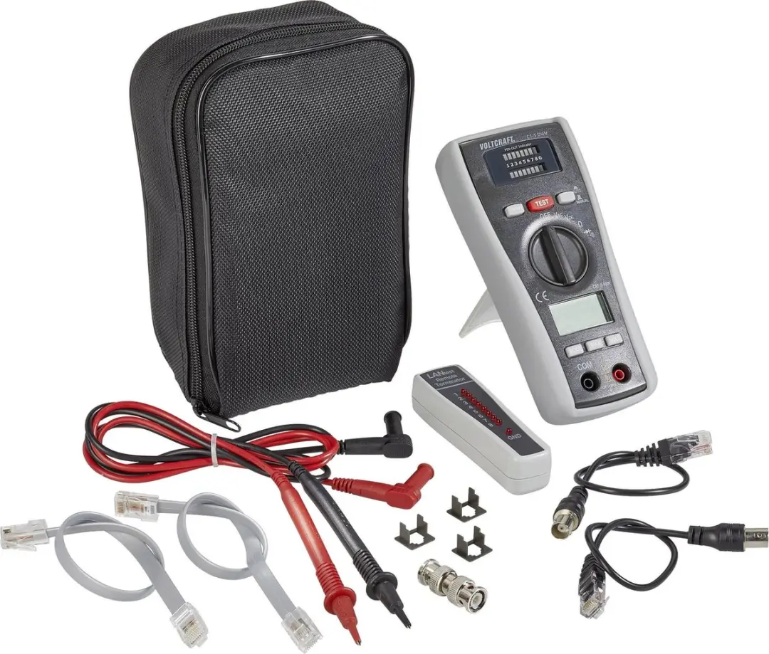 Voltcraft CT-3 DMM Kabeltester - BNC/RJ11/RJ45 - afbeelding 4 van 6