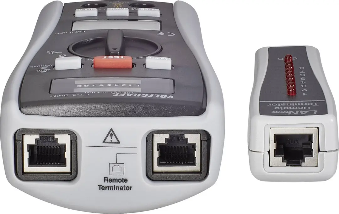 Voltcraft CT-3 DMM Kabeltester - BNC/RJ11/RJ45 - afbeelding 5 van 6