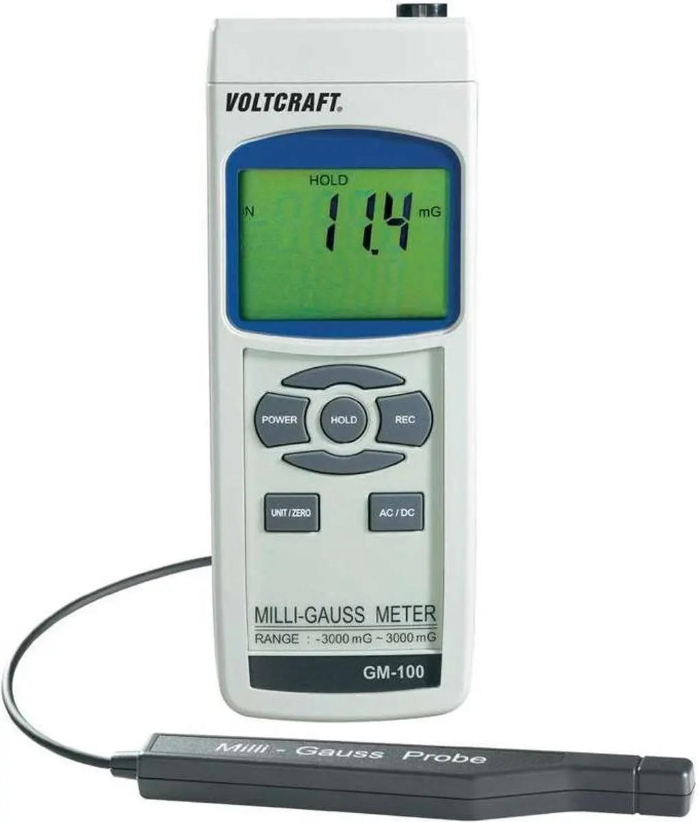Voltcraft GM-100 Magneetveldanalyser - afbeelding 2 van 5