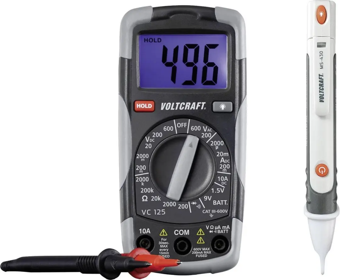 Voltcraft DT-TEST-KIT 150 Multimeter