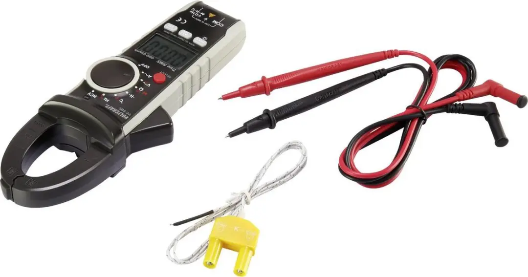 Voltcraft VC585 Stroomtang Digitaal CAT III 600V - afbeelding 6 van 6