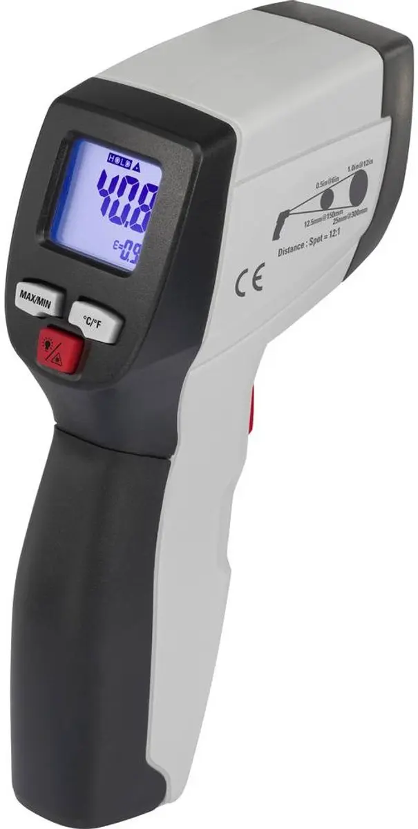 Voltcraft IR 500-12S Infrarood-thermometer - 12:1 - -50 tot +500 °C - afbeelding 3 van 6