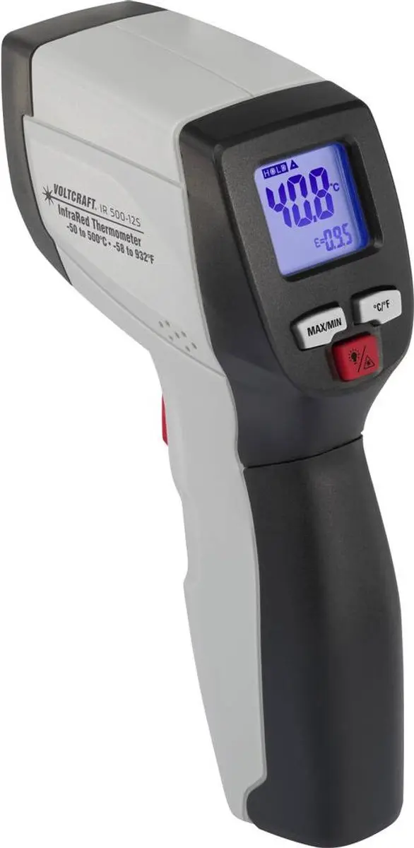 Voltcraft IR 500-12S Infrarood-thermometer - 12:1 - -50 tot +500 °C - afbeelding 4 van 6