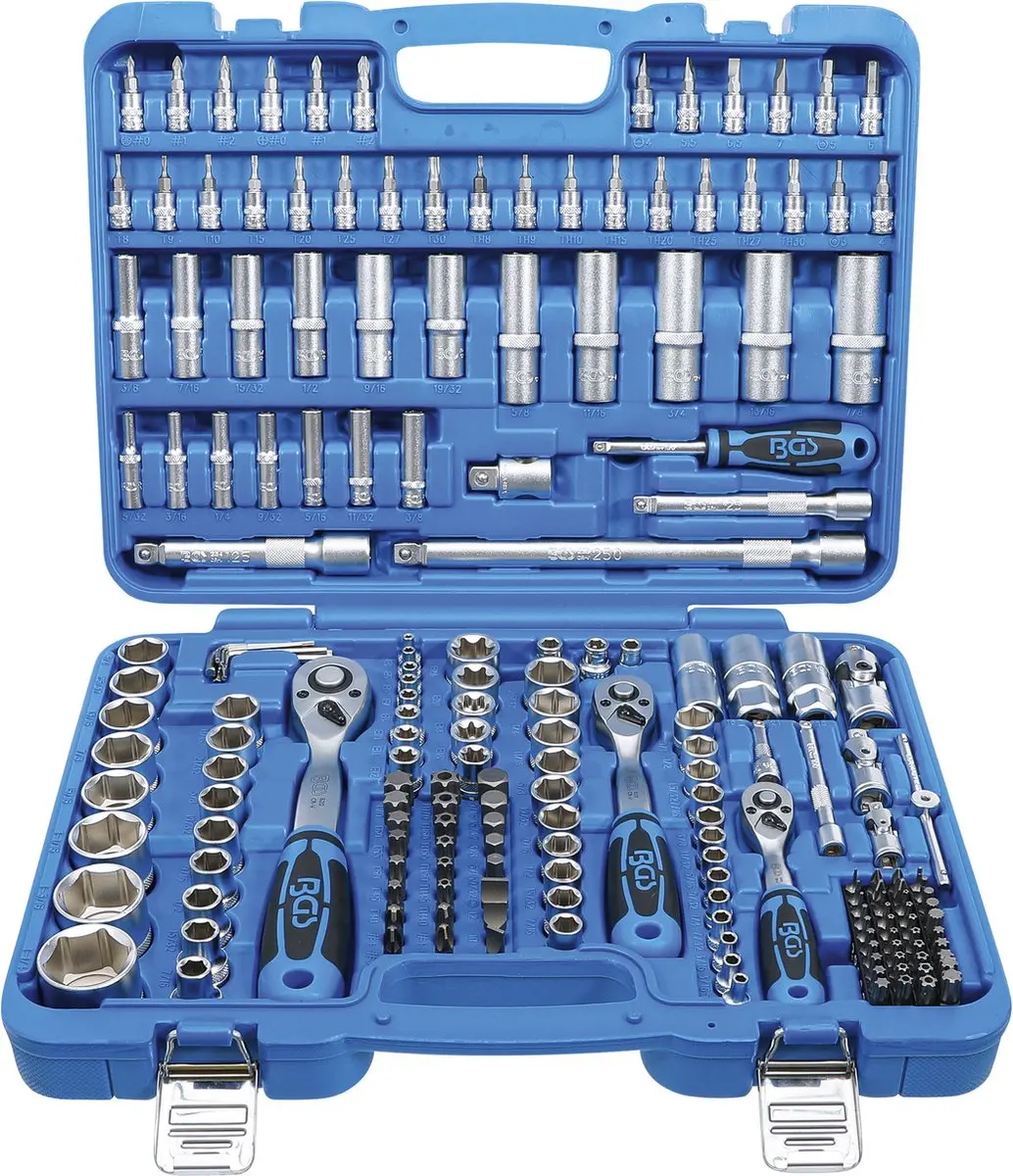 BGS technic Dopsleutelset zeskant 2245 - 192 delig - afbeelding 2 van 6