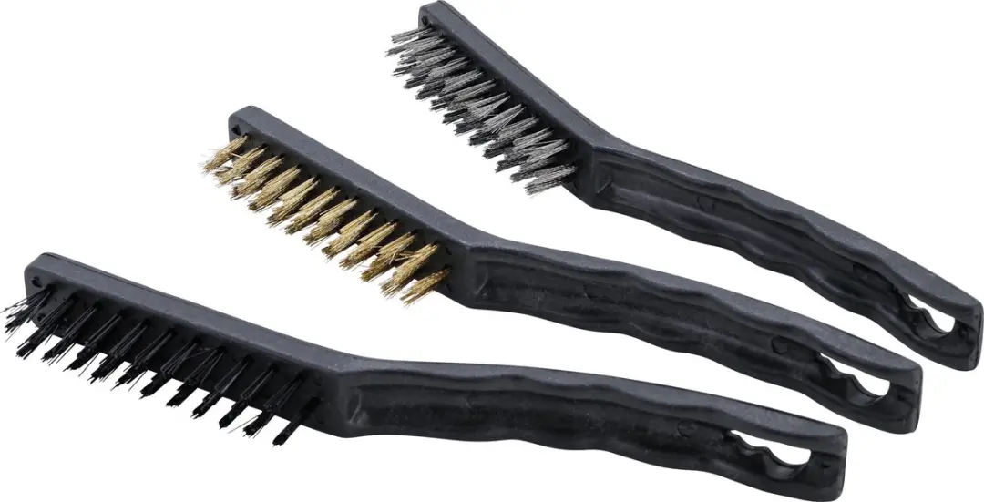 BGS technic Borstelset 3-delig BGS3079 - Staal, Messing, Nylon - afbeelding 3 van 6