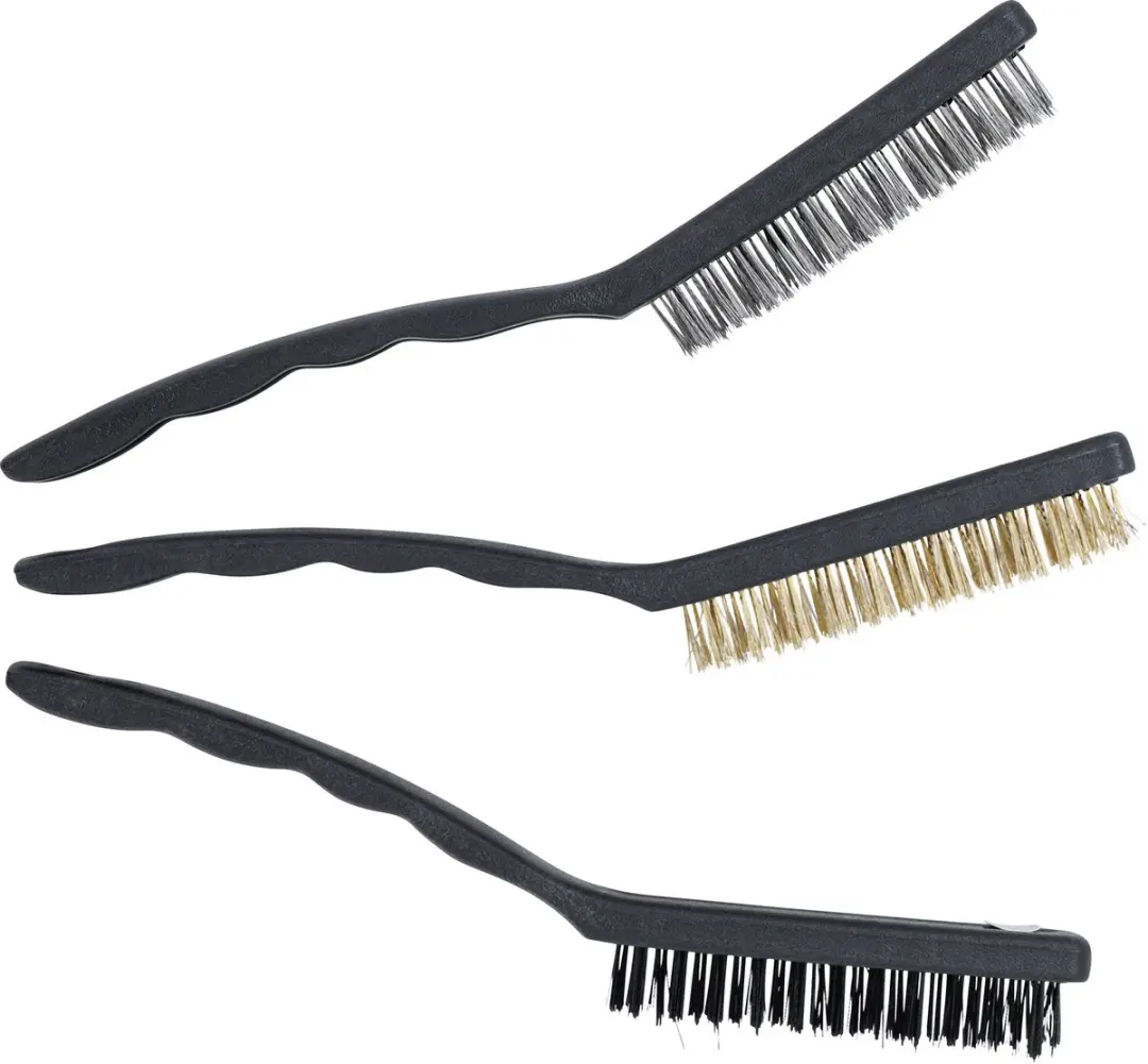 BGS technic Borstelset 3-delig BGS3079 - Staal, Messing, Nylon - afbeelding 4 van 6