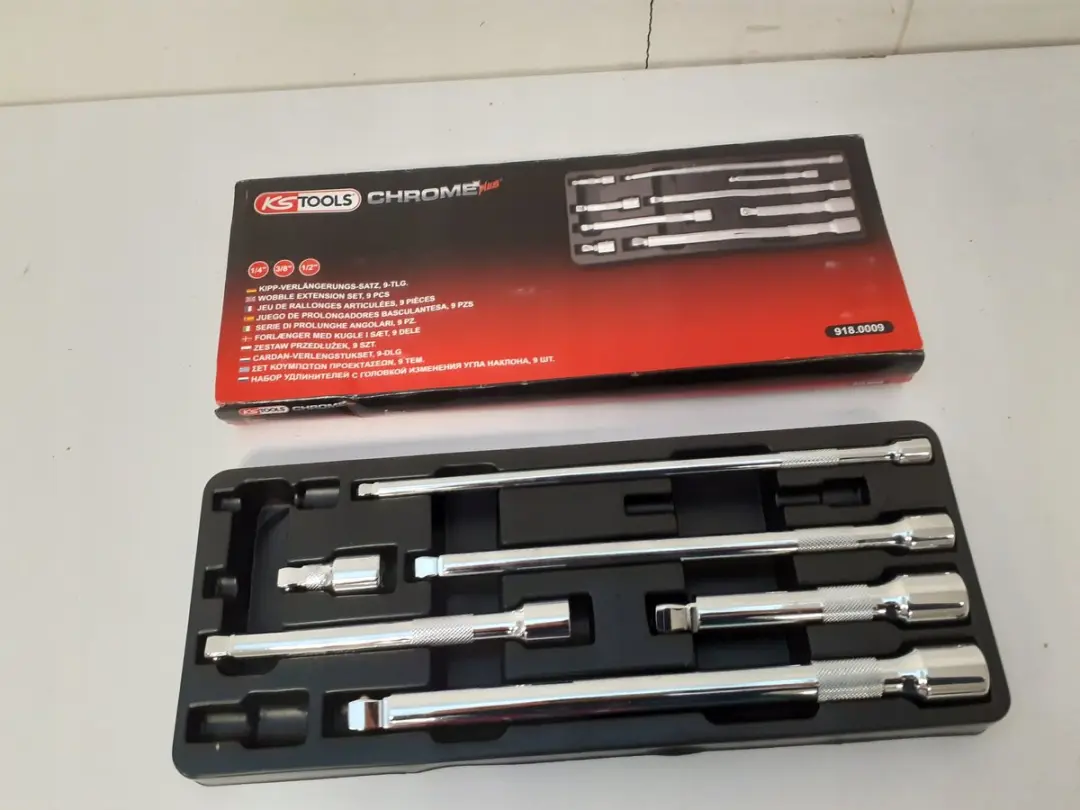 KS Tools CHROME+ Gereedschapscombiset - 9 stuks - afbeelding 5 van 5