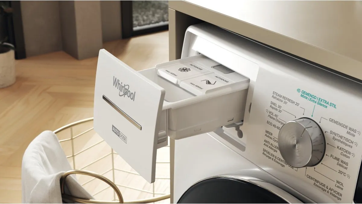 Whirlpool W8 89AD Silence BE Wasmachine 8 kg - Wit