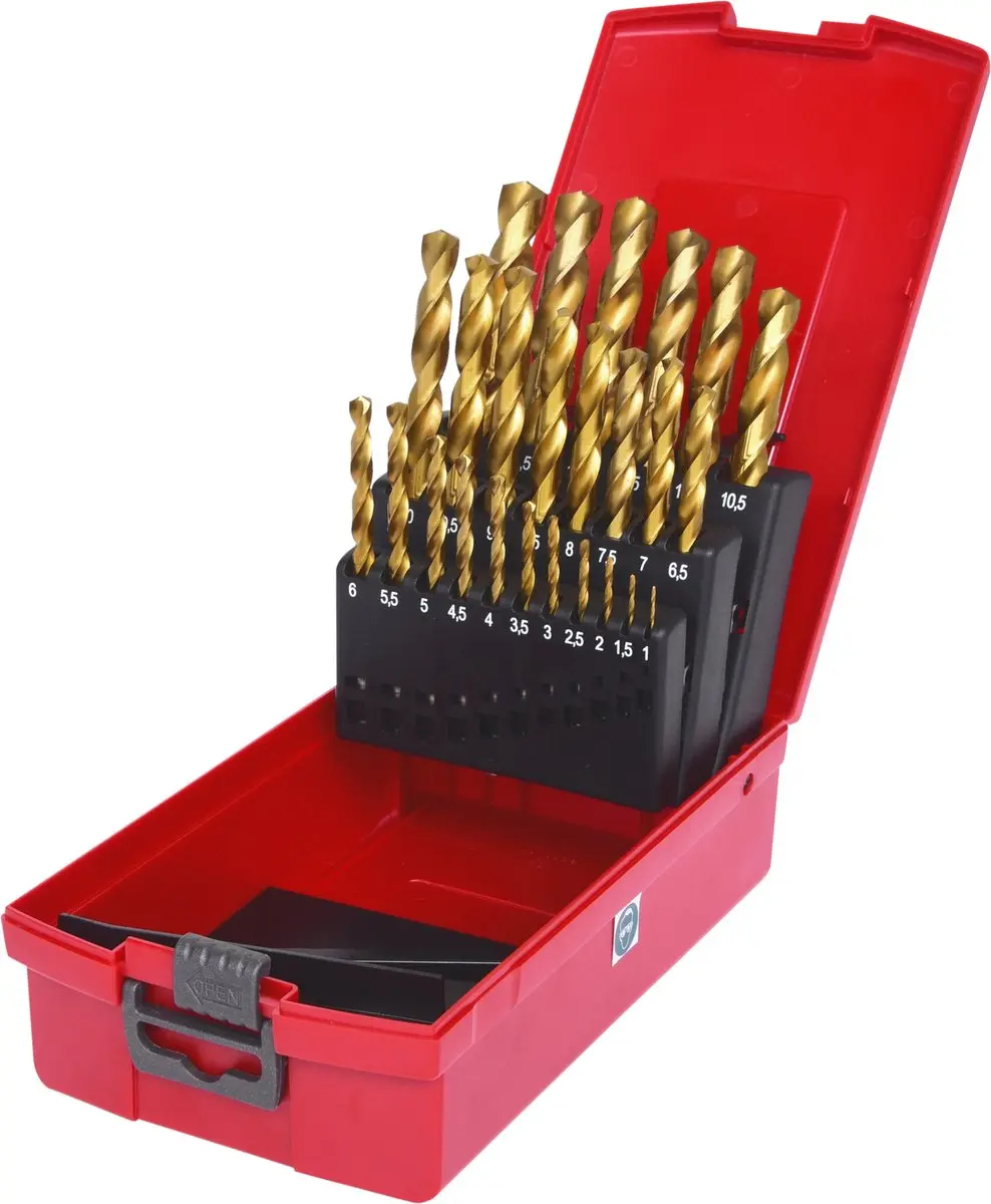 KS Tools 330.4623 HSS TiN Spiraalboorset