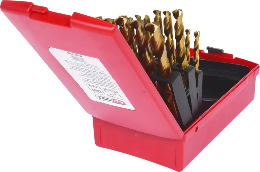 KS Tools 330.4623 HSS TiN Spiraalboorset - 25 Stuks - afbeelding 2 van 6