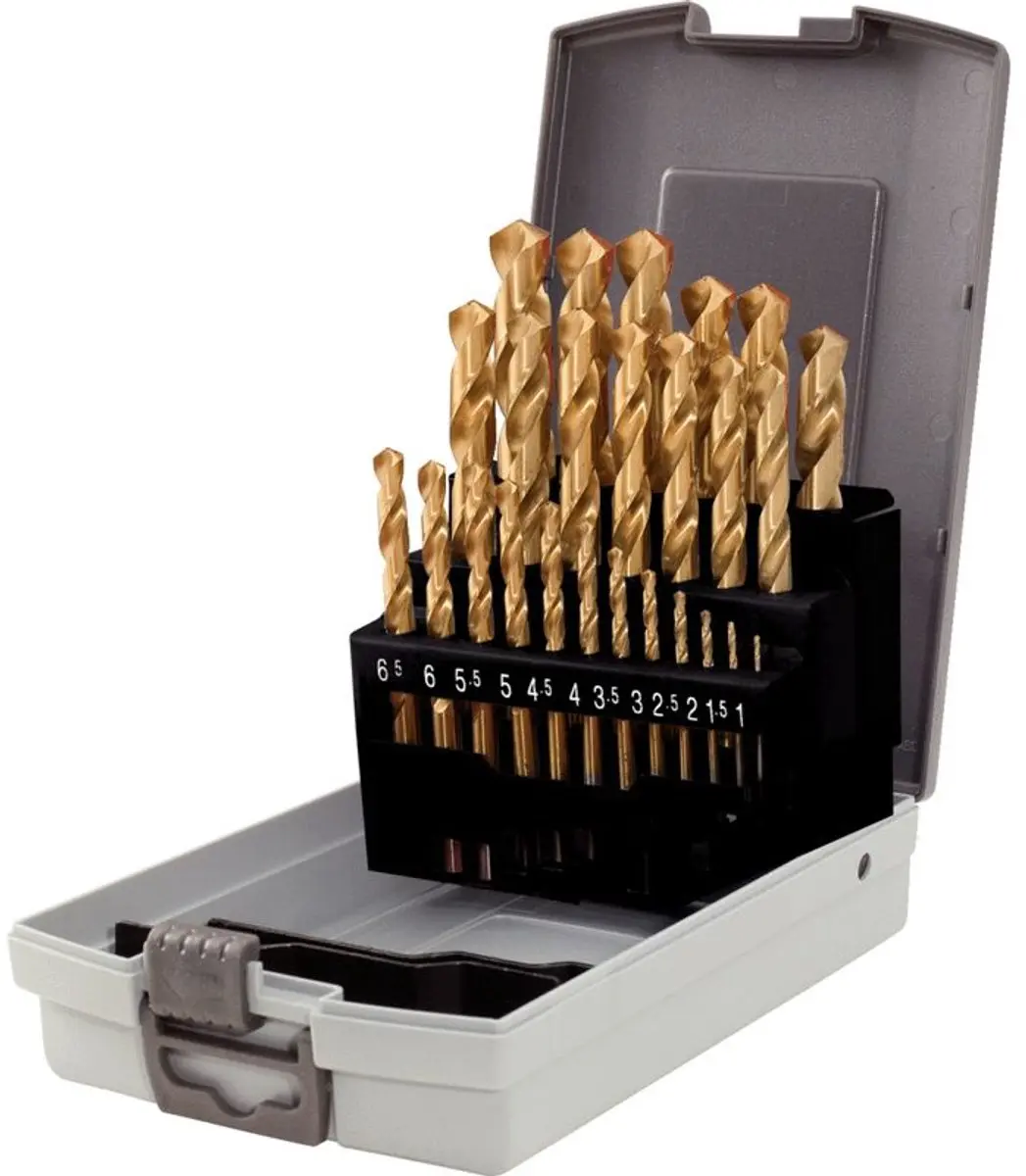 KS Tools 330.4623 HSS TiN Spiraalboorset - 25 Stuks - afbeelding 6 van 6